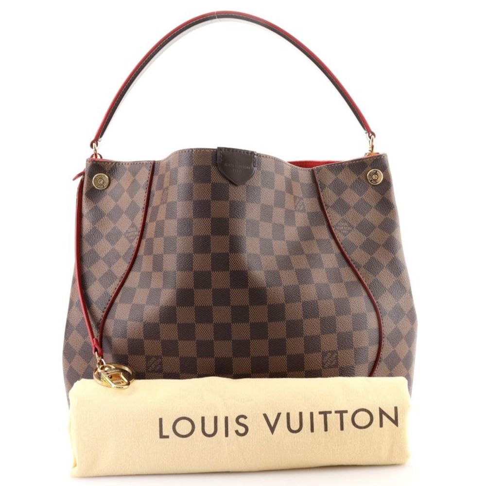 Louis Vuitton Caissa Hobo Damier Brown - Picture 2 of 9